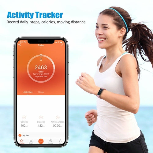 SmartFit Slim智能手表 – 活动跟踪器与健康监测器