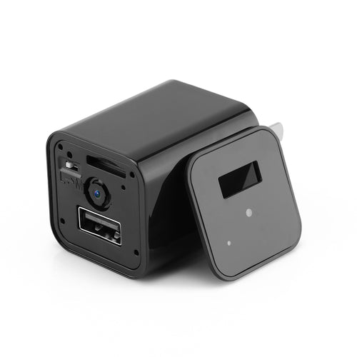 高清1080P隐藏式摄像头USB充电器 – 隐秘家庭安全监控